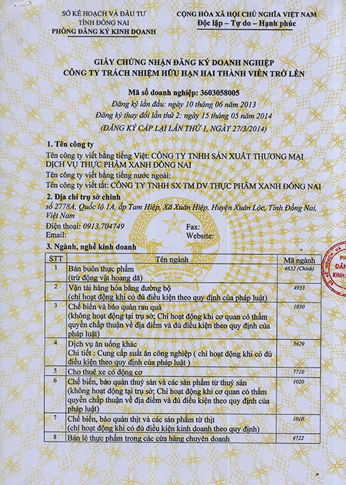 Chứng nhận