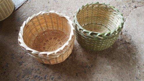 Giỏ mây tre đan