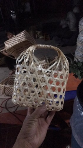 Giỏ mây tre đan