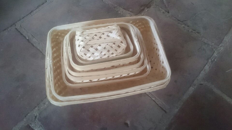 Giỏ mây tre đan