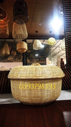 Giỏ mây tre đan