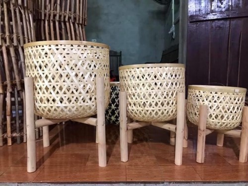 Giỏ mây tre đan