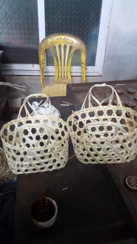 Giỏ mây tre đan