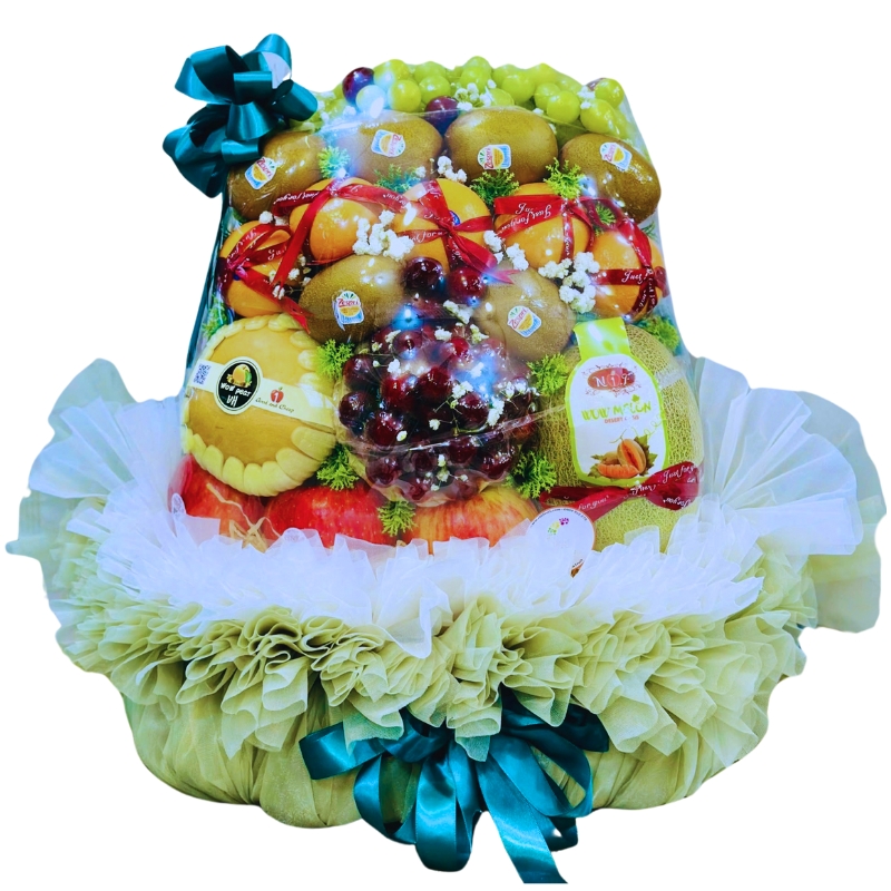 Giỏ hoa quả to bự