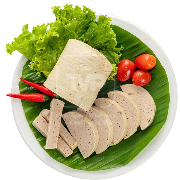 Giò lụa lá
