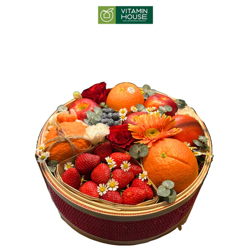 Giỏ quà trái cây nhập khẩu & hoa