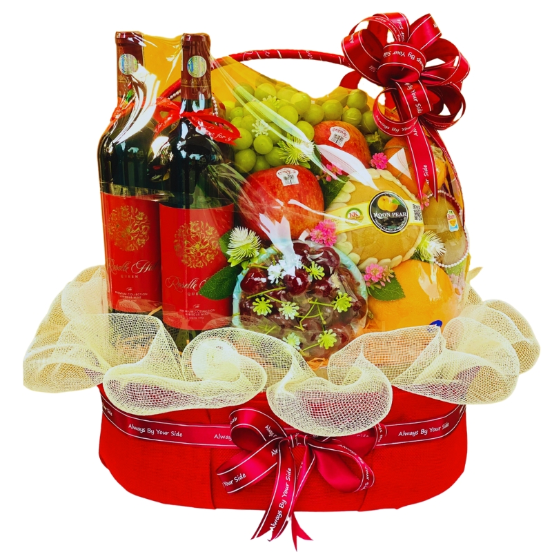 Giỏ rượu trái cây
