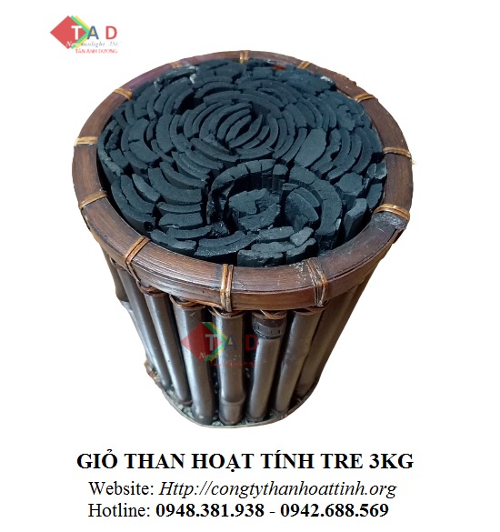 Giỏ than hoạt tính khử mùi 3kg