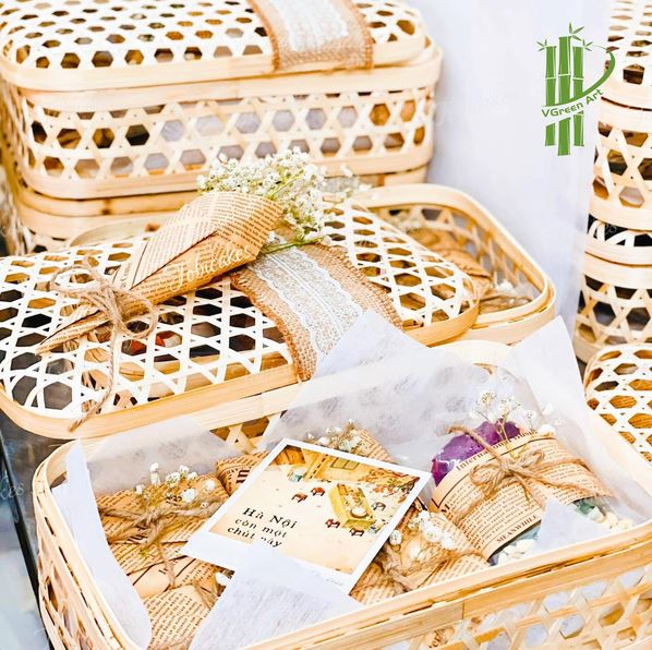 Giỏ tre picnic GQ0025