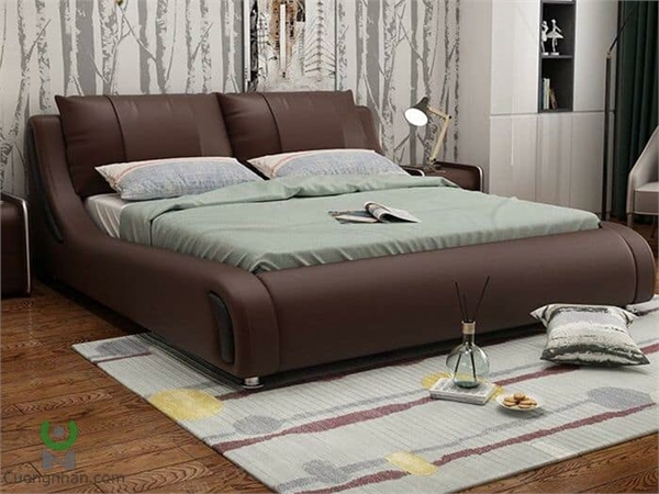 Giường bọc da cao cấp