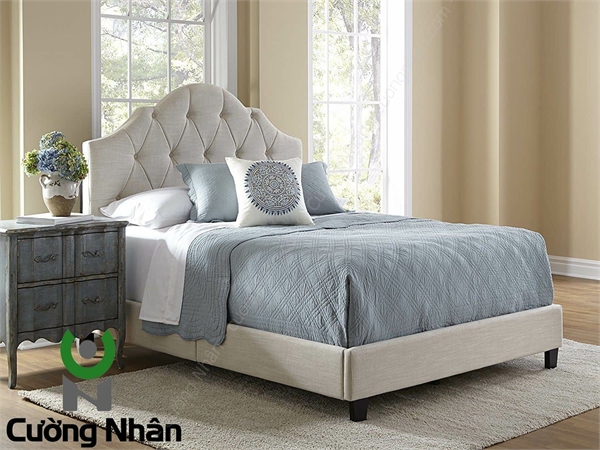 Giường bọc nỉ