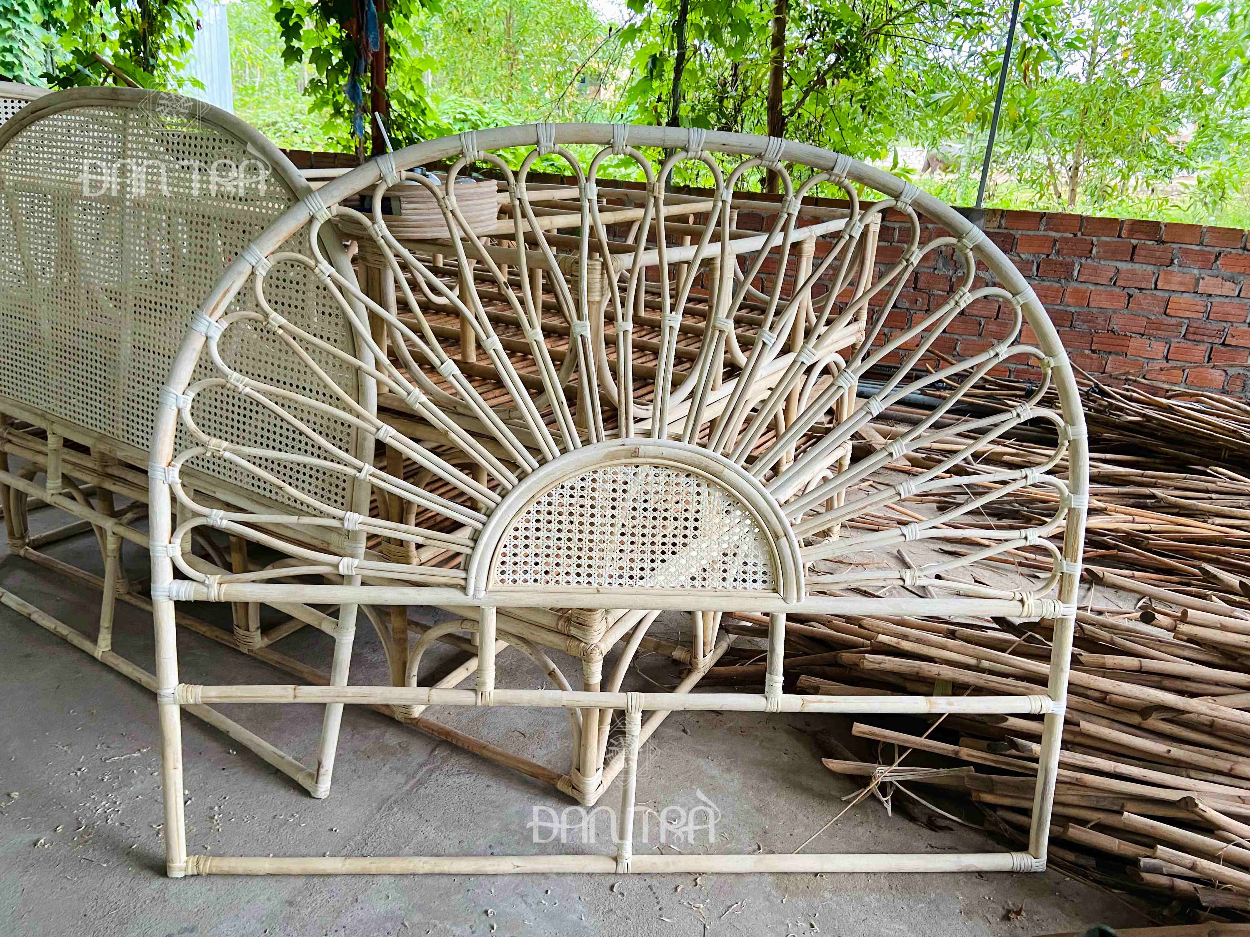 Giường mây