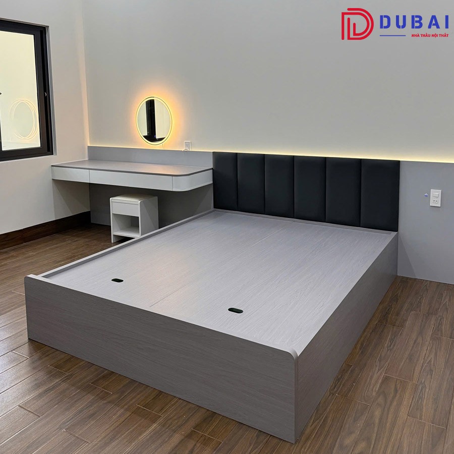 Giường ngủ gỗ công nghiệp MDF GN-03