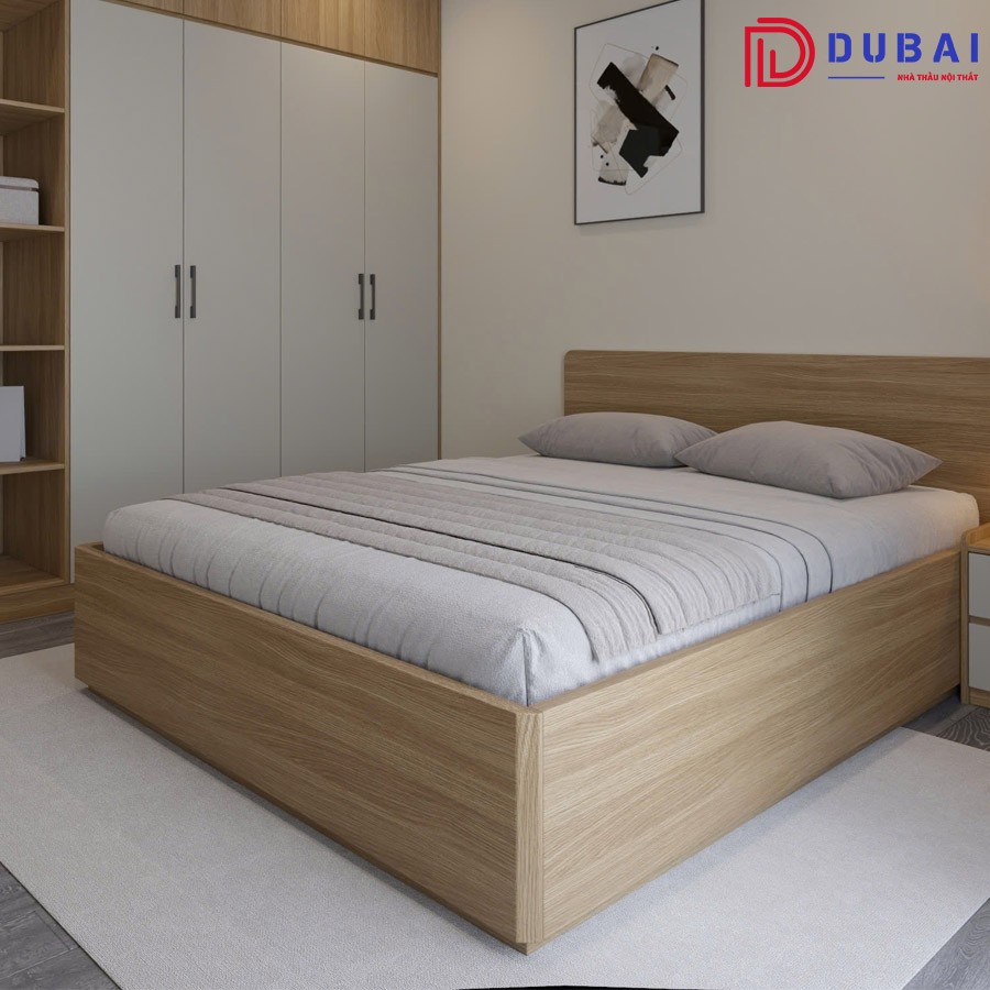 Giường ngủ gỗ công nghiệp MDF GN-09