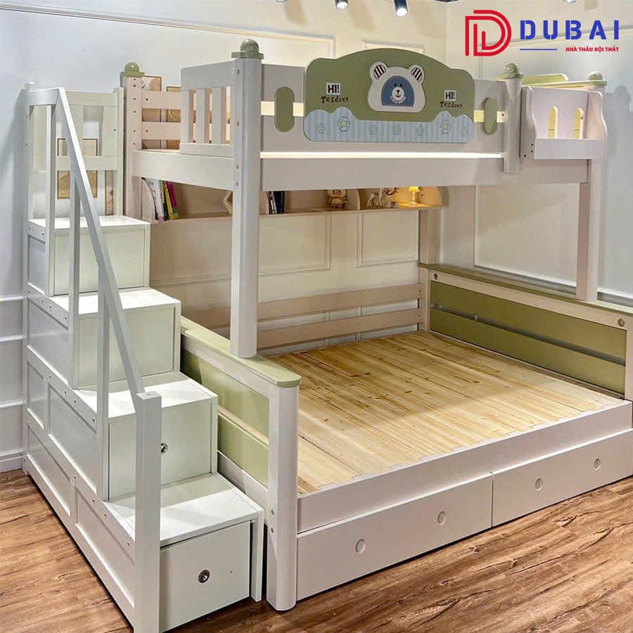 Giường tầng gỗ công nghiệp MDF GT-06