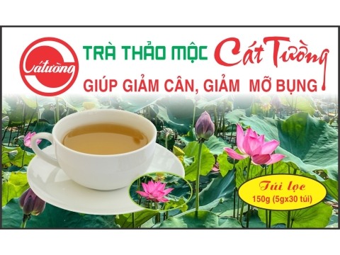 Trà giúp giảm cân, giảm mỡ bụng