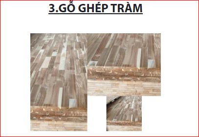 Gỗ ghép tràm