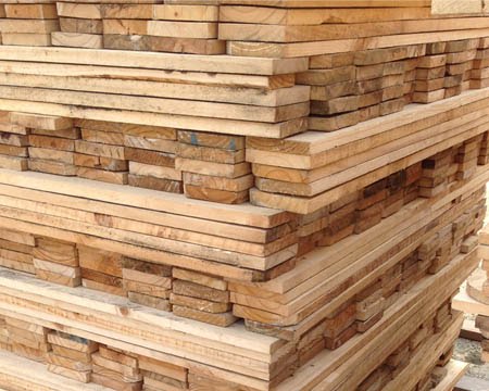 Gỗ thanh pallet