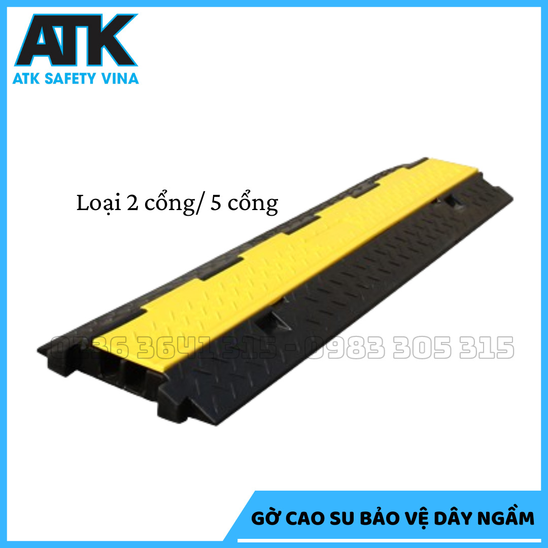 Gờ cao su bảo vệ dây ngầm