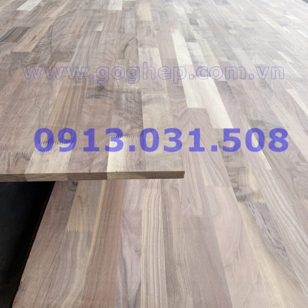 Gỗ ghép óc chó Walnut