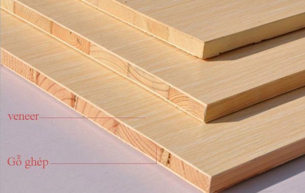 Gỗ ghép thanh phủ Veneer
