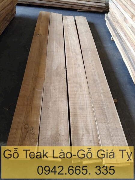 Gỗ Teak Lào (Gỗ giá tỵ)