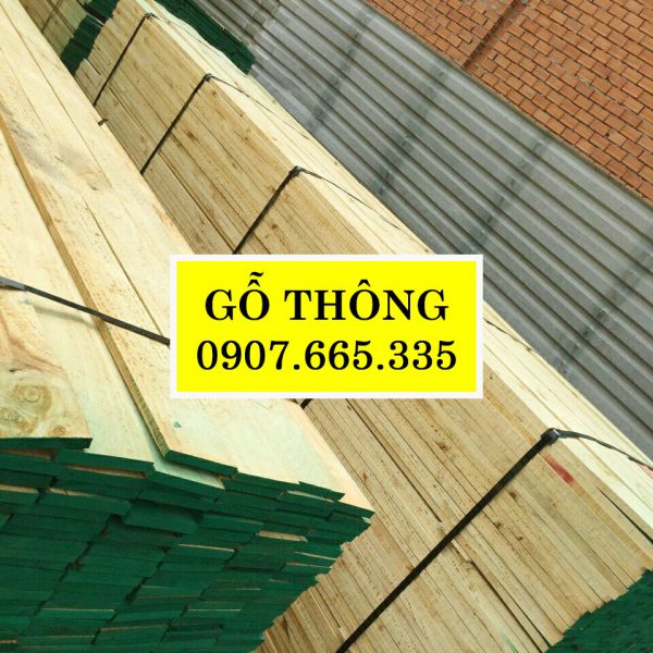 Gỗ thông nhập khẩu