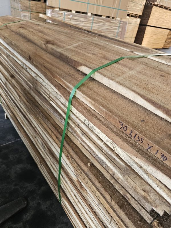 Gỗ tràm F1 xẻ sấy