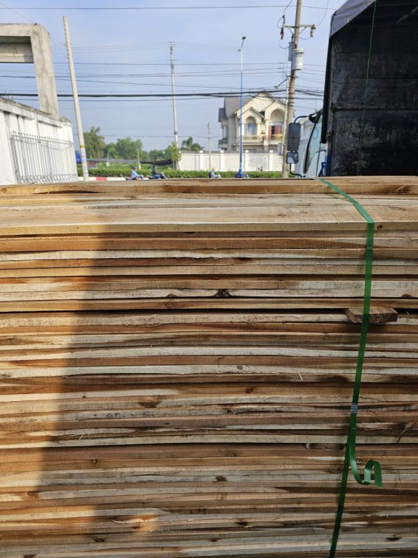 Gỗ tràm F1 xẻ sấy