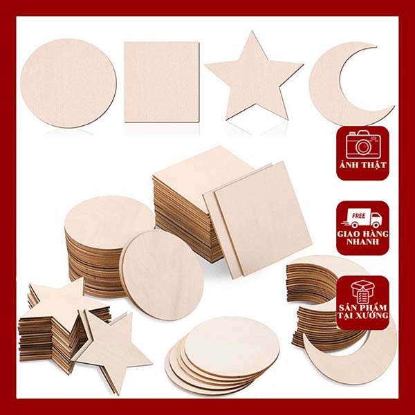 Gỗ tròn sét 7 miếng gỗ