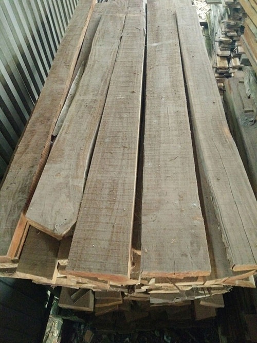 Gỗ xà cừ phách sấy khô