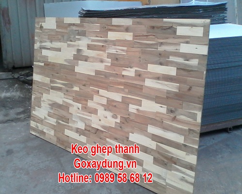Gỗ keo ghép thanh