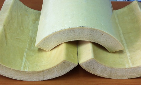 Gối đỡ PU foam mặt cong