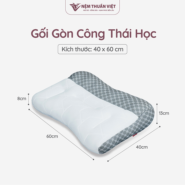 Gối gòn công thái học