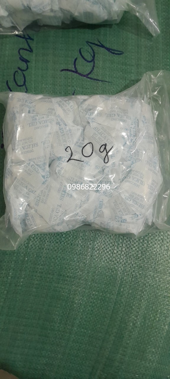 Gói hút ẩm 20g vỏ vải lụa không dệt