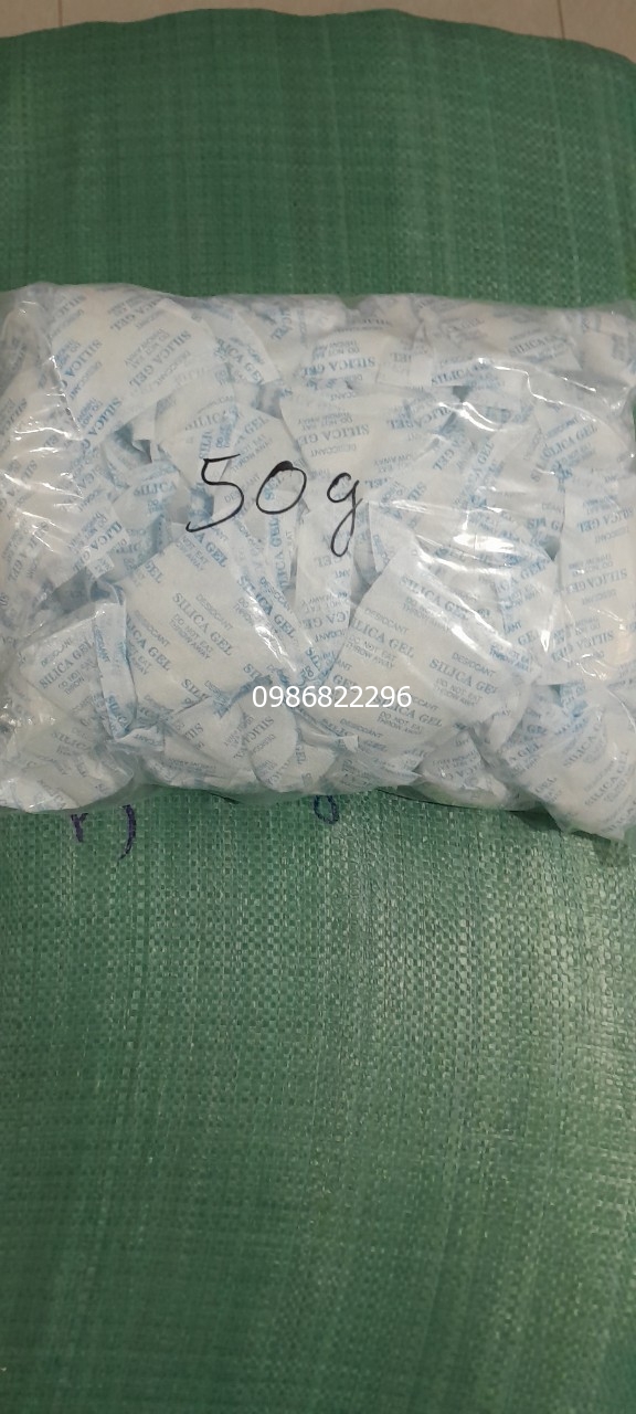 Gói hút ẩm 50g vỏ vải lụa không dệt