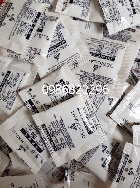 Gói hút ẩm Clay 3g, 5g, 10g, 25g, 50g, 100g