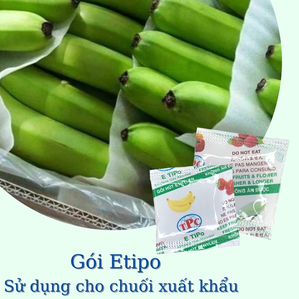 Gói hút khí ethylene chuối
