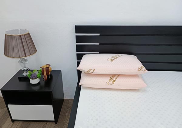 Gối nằm Oval cao su thiên nhiên