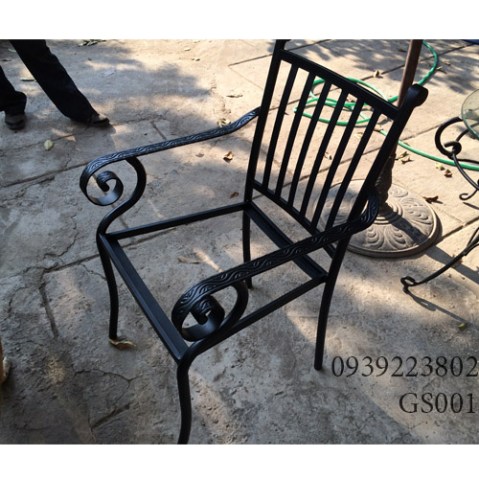 Ghế sắt cafe