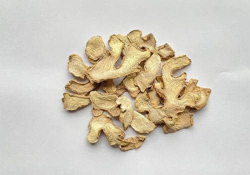 Gừng khô thái lát