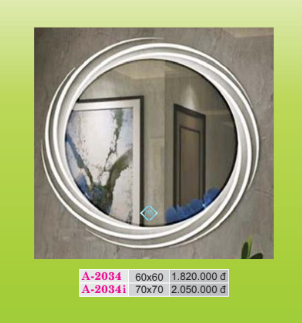 Gương đèn led cảm ứng