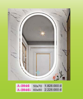 Gương đèn led cảm ứng
