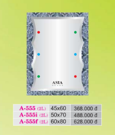Gương soi 2 lớp kim cương
