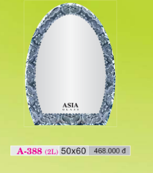 Gương soi 2 lớp kim cương