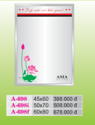Gương soi màu 1 lớp