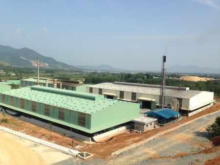 Xử lí tại nhà máy Hà Tĩnh