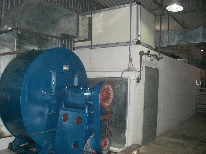 Hầm sấy nông sản