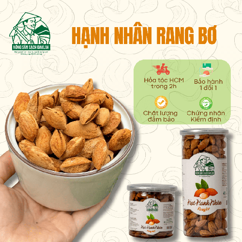 Hạnh nhân rang bơ Kingnuts