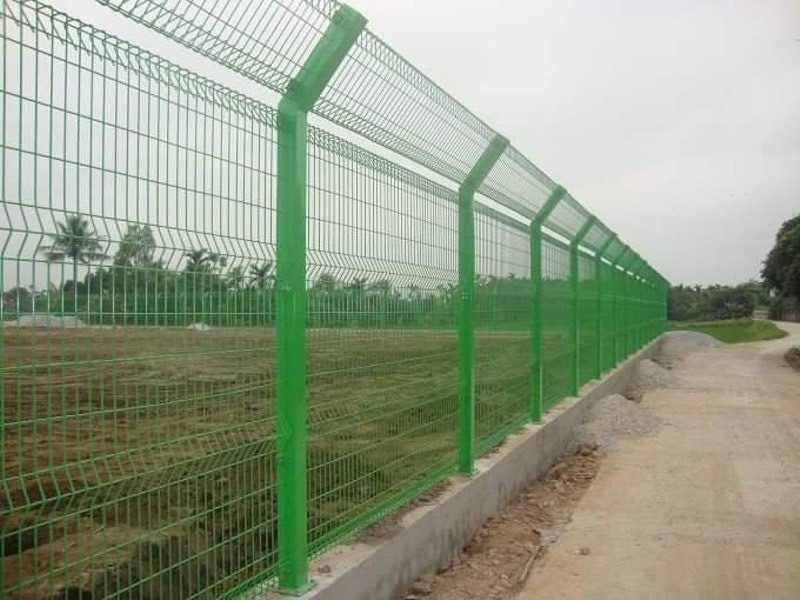 Hàng rào gập 2 đầu tam giác